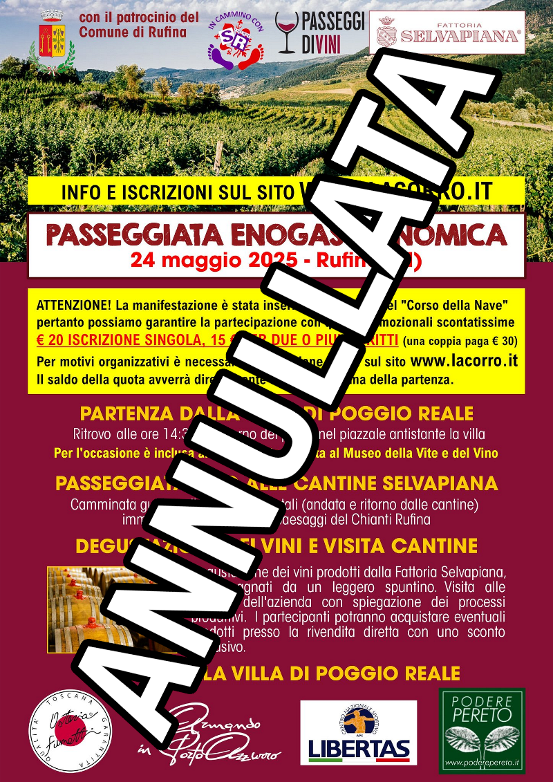 Locandina gara
