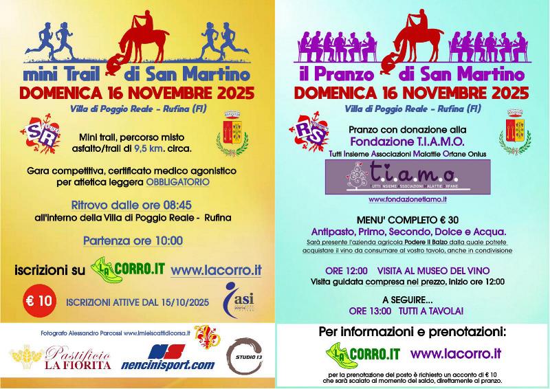 Locandina gara